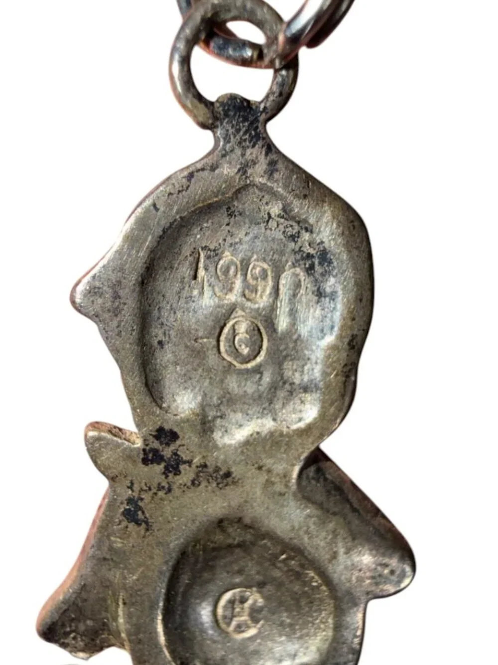 Silver‎ Baby Mermaid Necklace